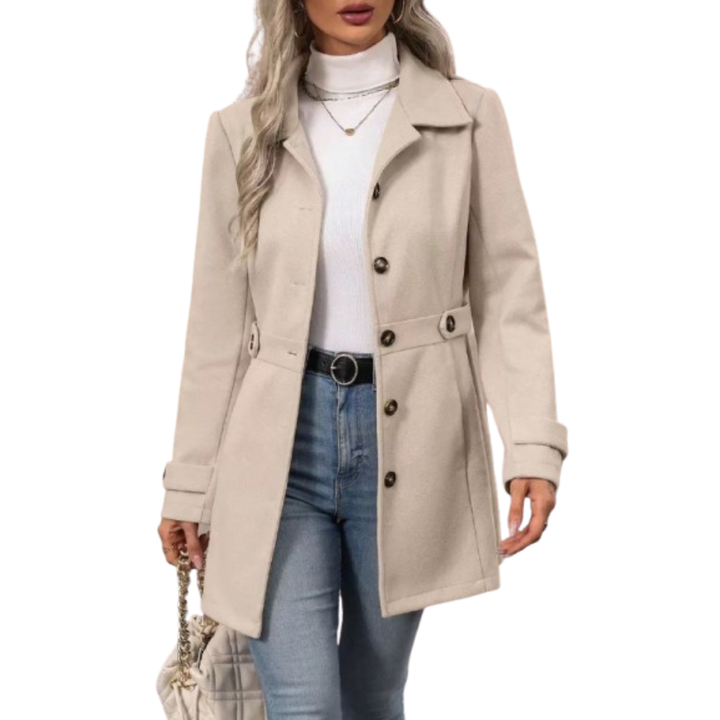 Elara | Timeless Belted Coat