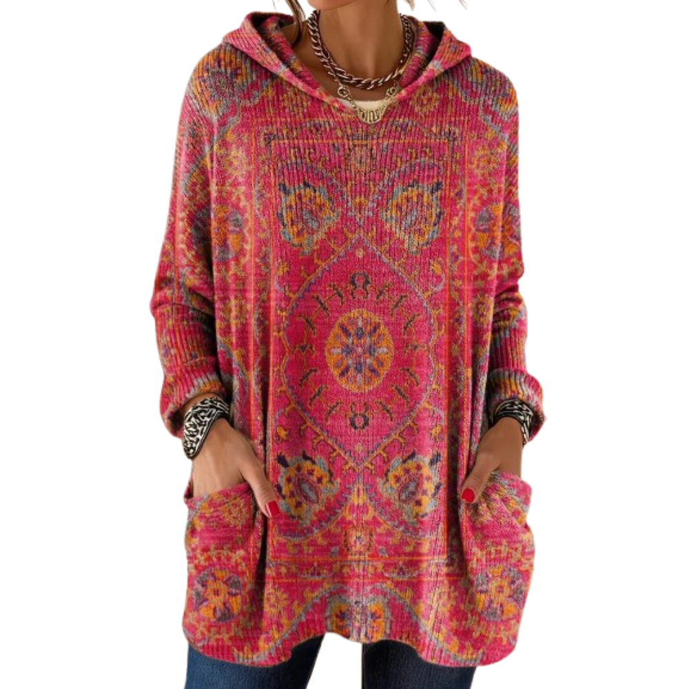 Lorraine | Retro Hooded Knit