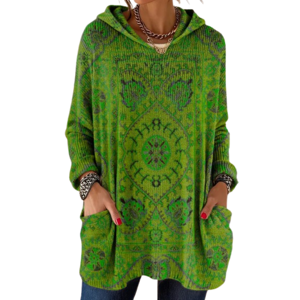 Lorraine | Retro Hooded Knit