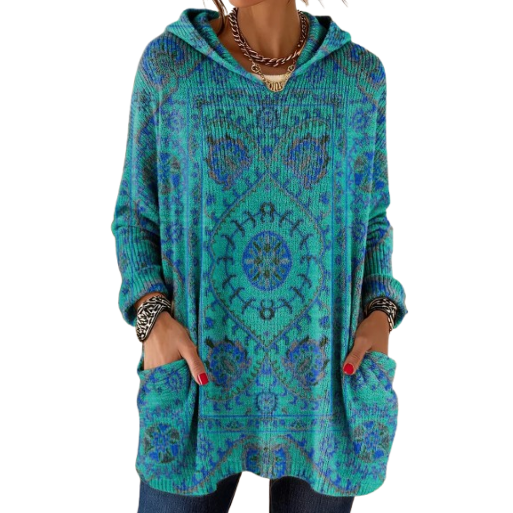 Lorraine | Retro Hooded Knit