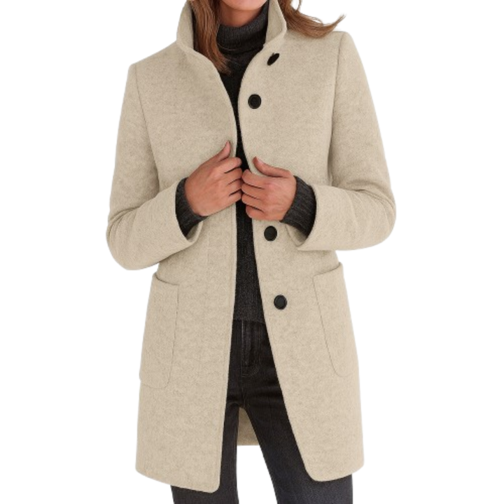 Jessa | Structured Mid-Length Coat
