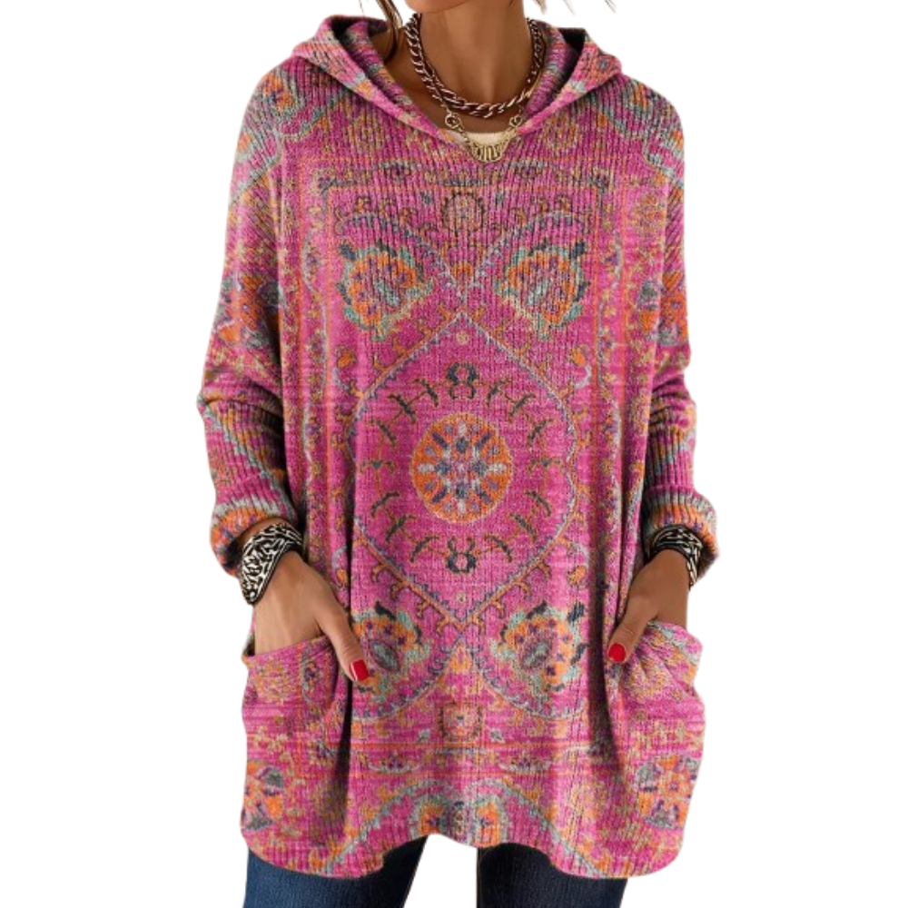 Lorraine | Retro Hooded Knit