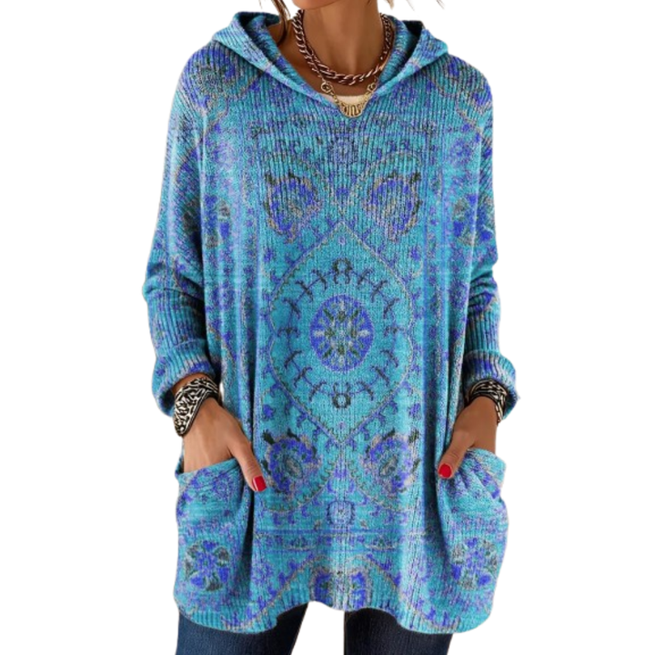 Lorraine | Retro Hooded Knit