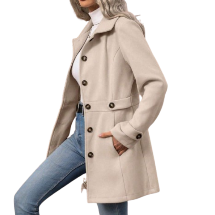Elara | Timeless Belted Coat