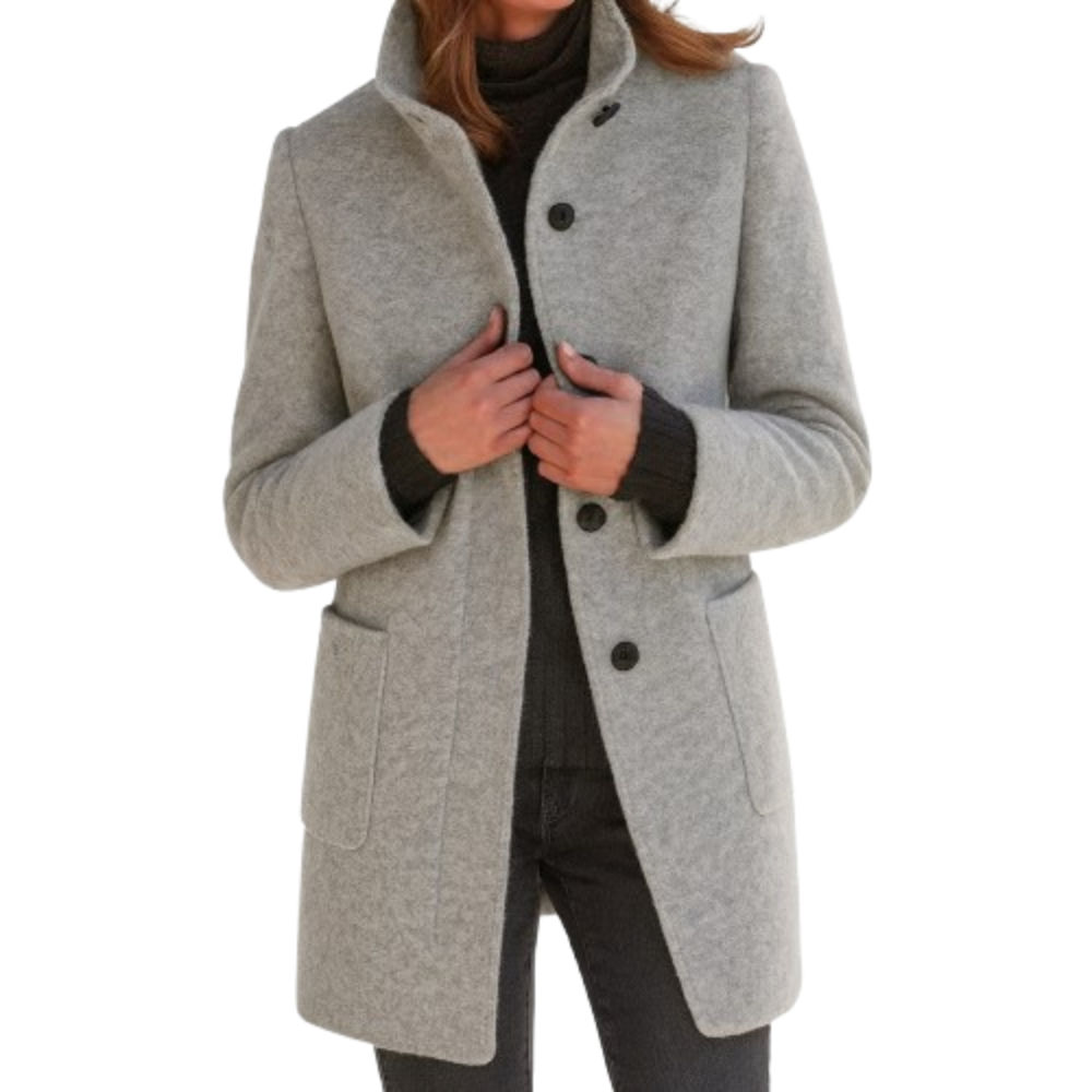 Jessa | Structured Mid-Length Coat