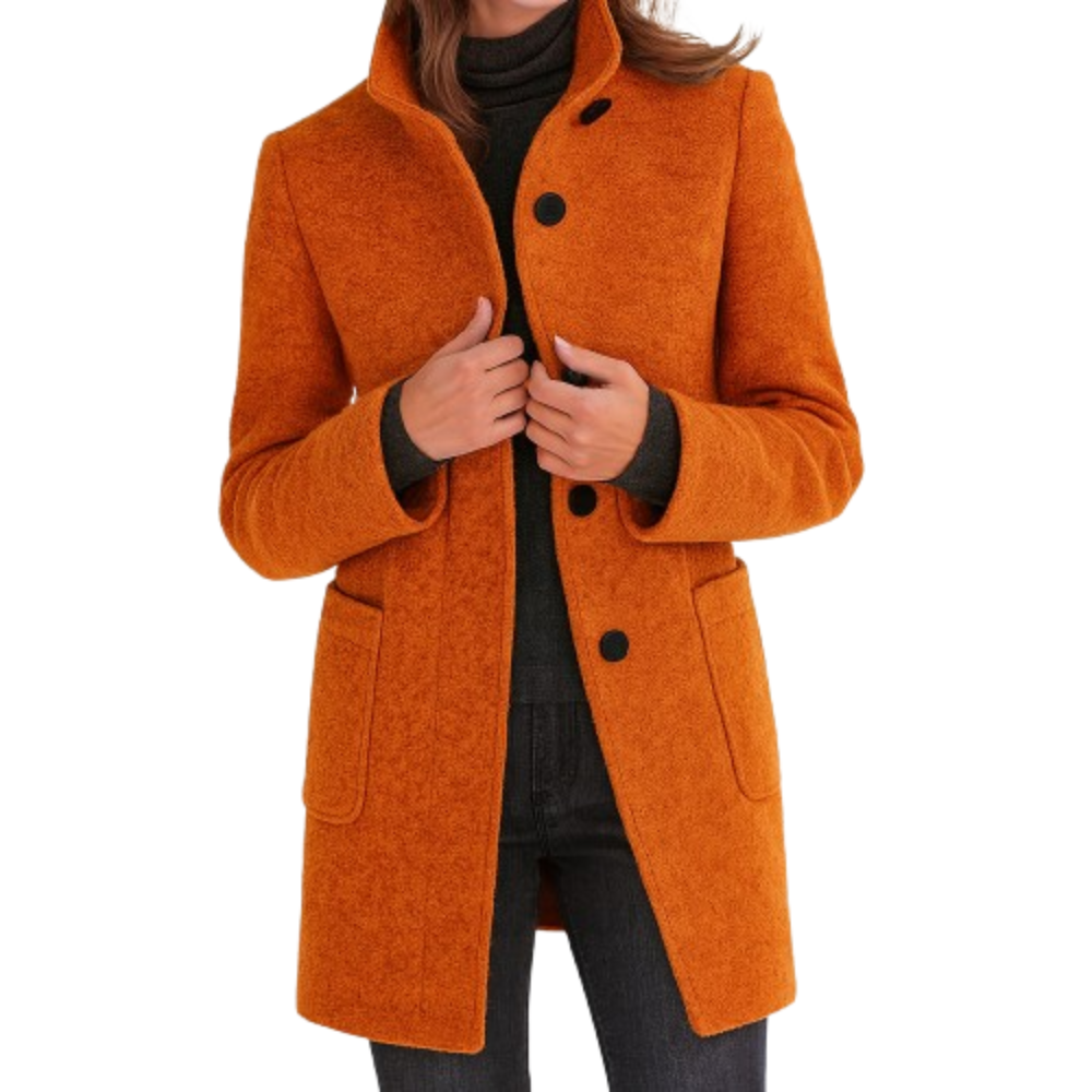 Jessa | Structured Mid-Length Coat