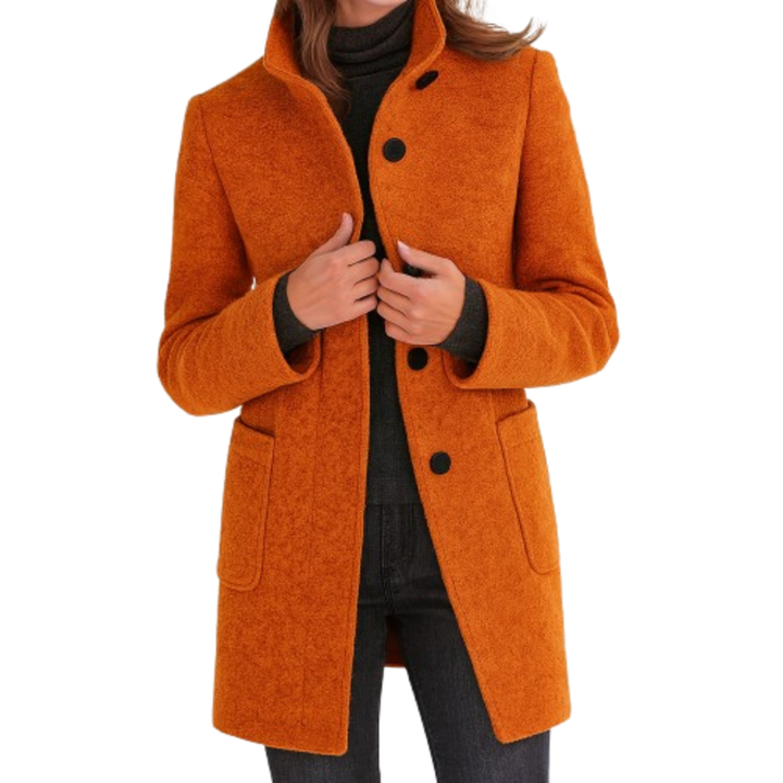 Jessa | Structured Mid-Length Coat