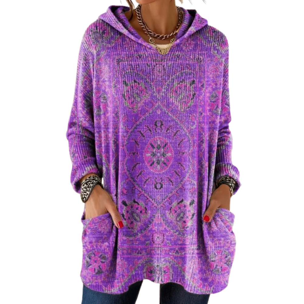 Lorraine | Retro Hooded Knit