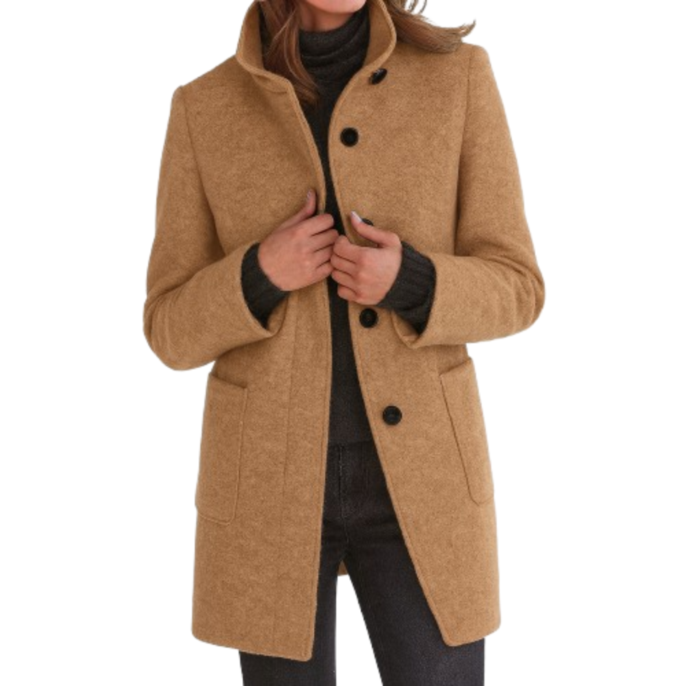 Jessa | Structured Mid-Length Coat