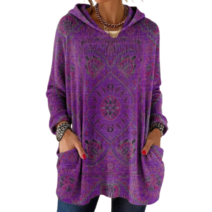 Lorraine | Retro Hooded Knit