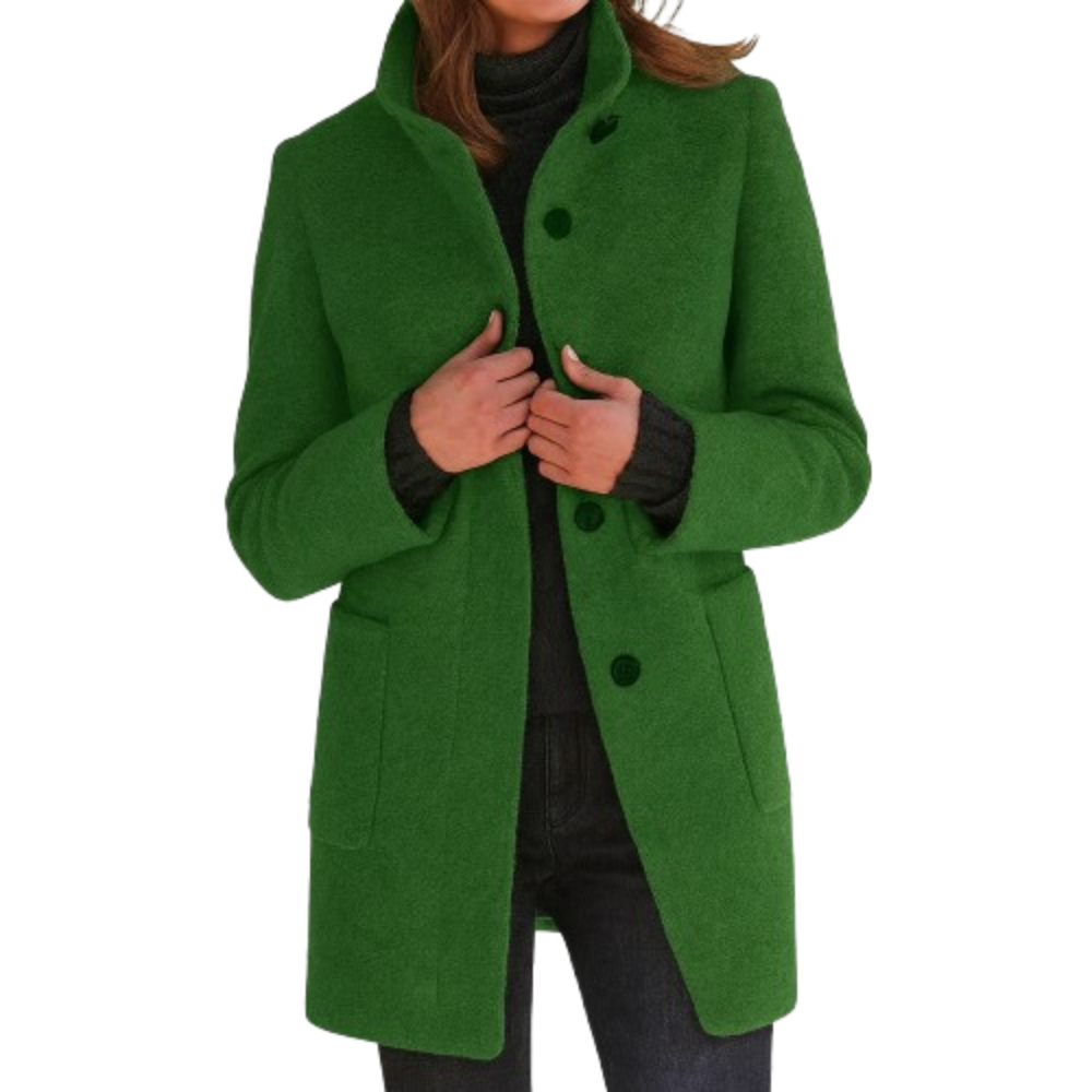 Jessa | Structured Mid-Length Coat