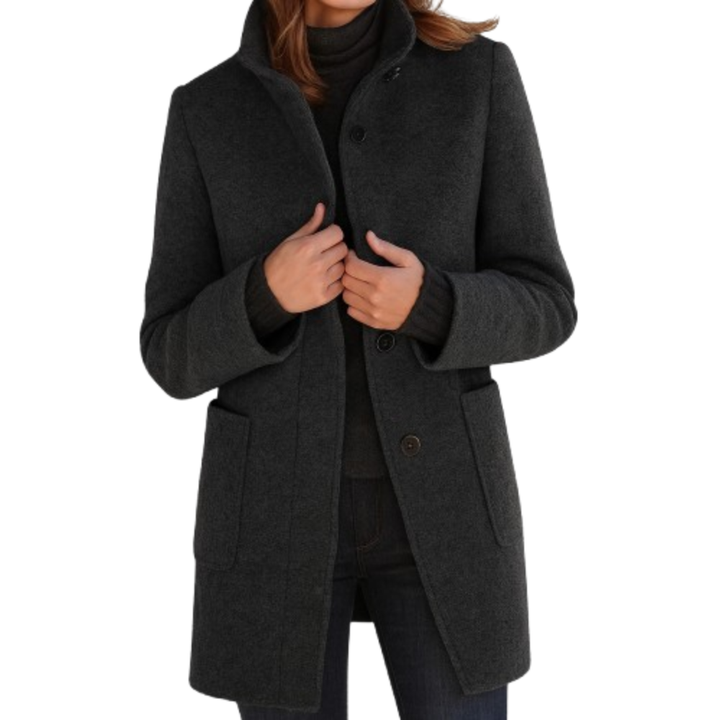 Jessa | Structured Mid-Length Coat