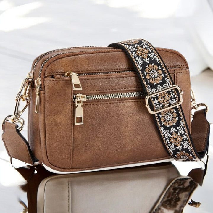 Camilla | Refined Leather Shoulder Bag