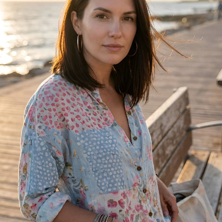 Florvex | Refined Patchwork Shirt