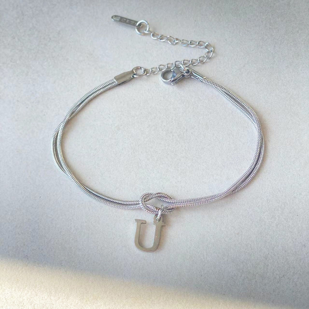 Initial Bracelet