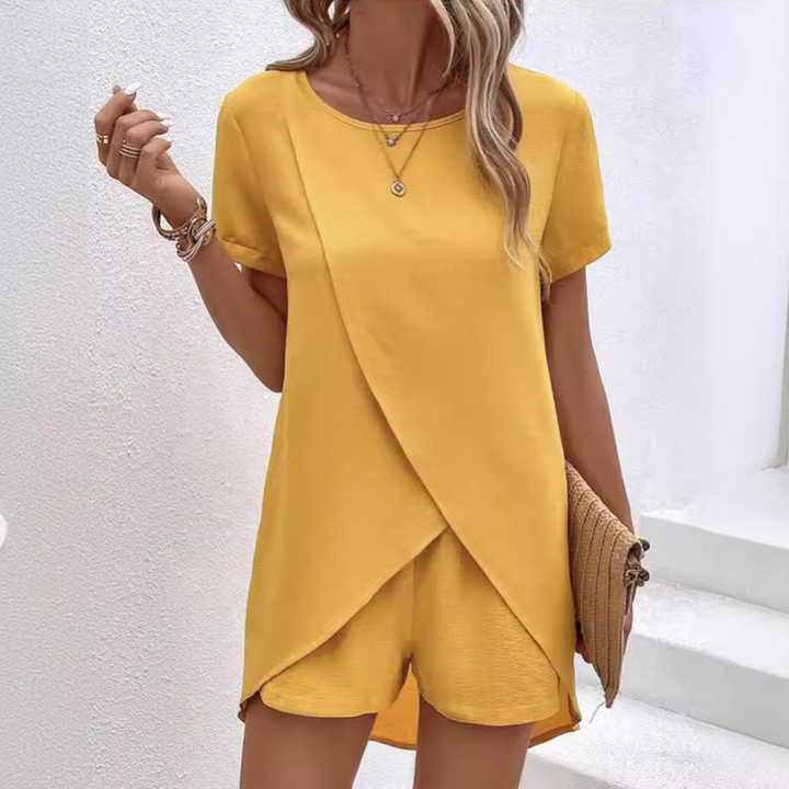 AMALIA | Elegant Summer Co-ord Lounge Set