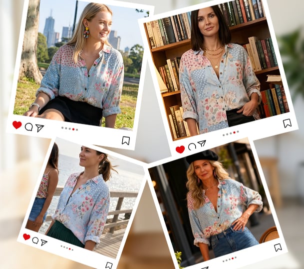 Florvex | Refined Patchwork Shirt