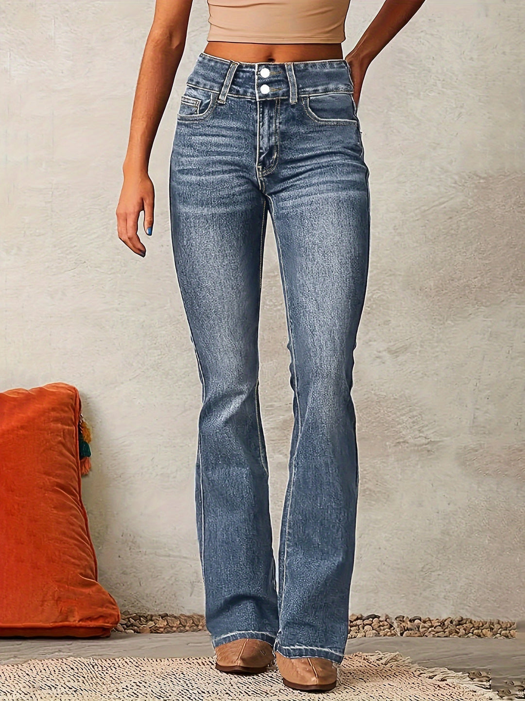 High Waisted Jeans
