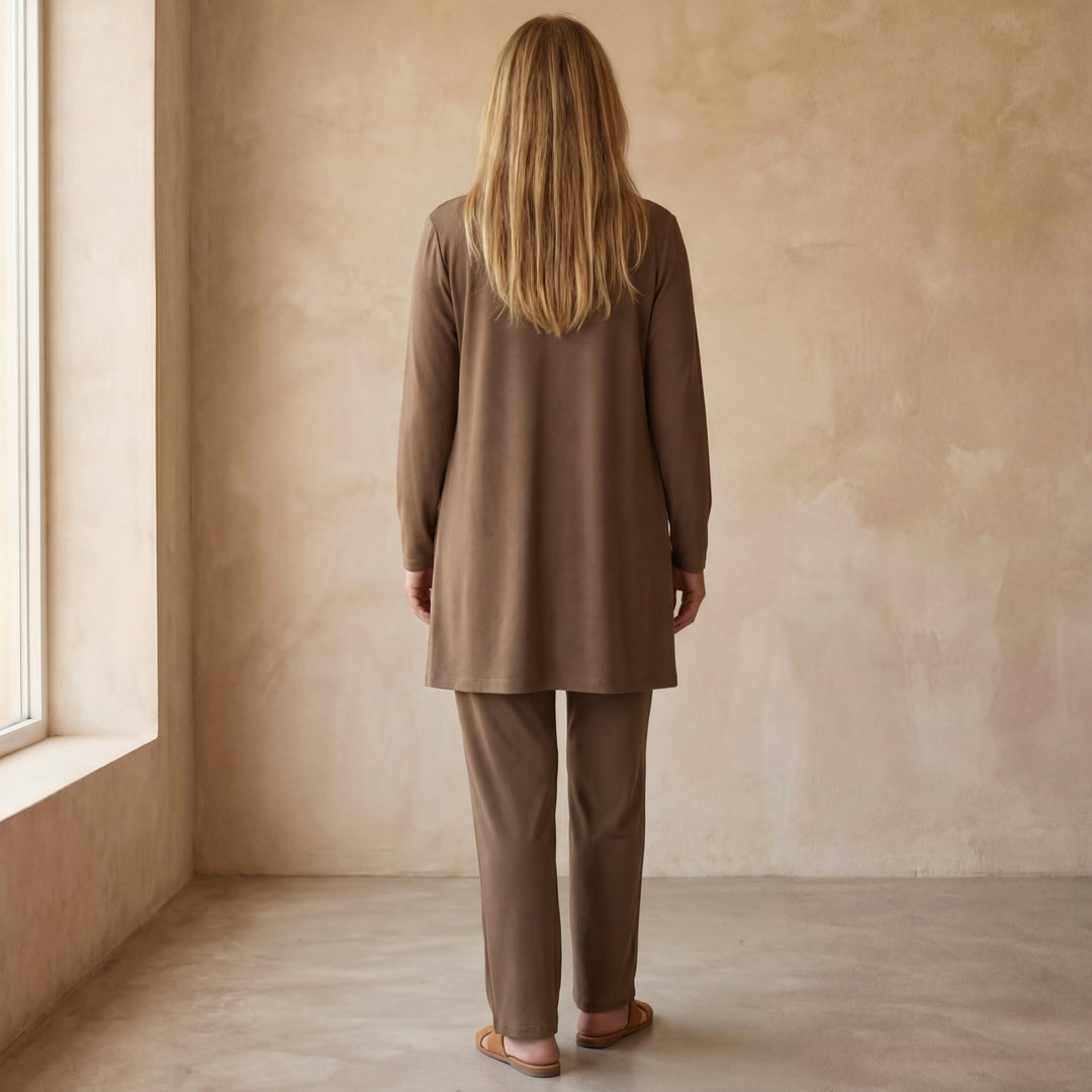 ROSINA | Cardigan, Top & Trouser Set