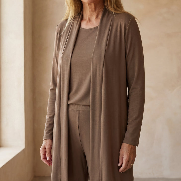 ROSINA | Cardigan, Top & Trouser Set