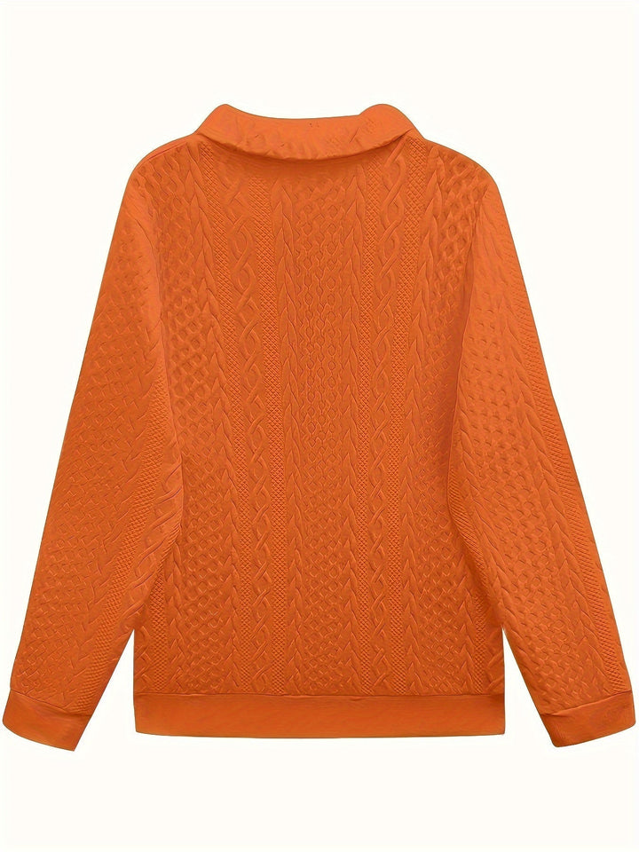 Hallie | Elegant Zipper Sweatshirt