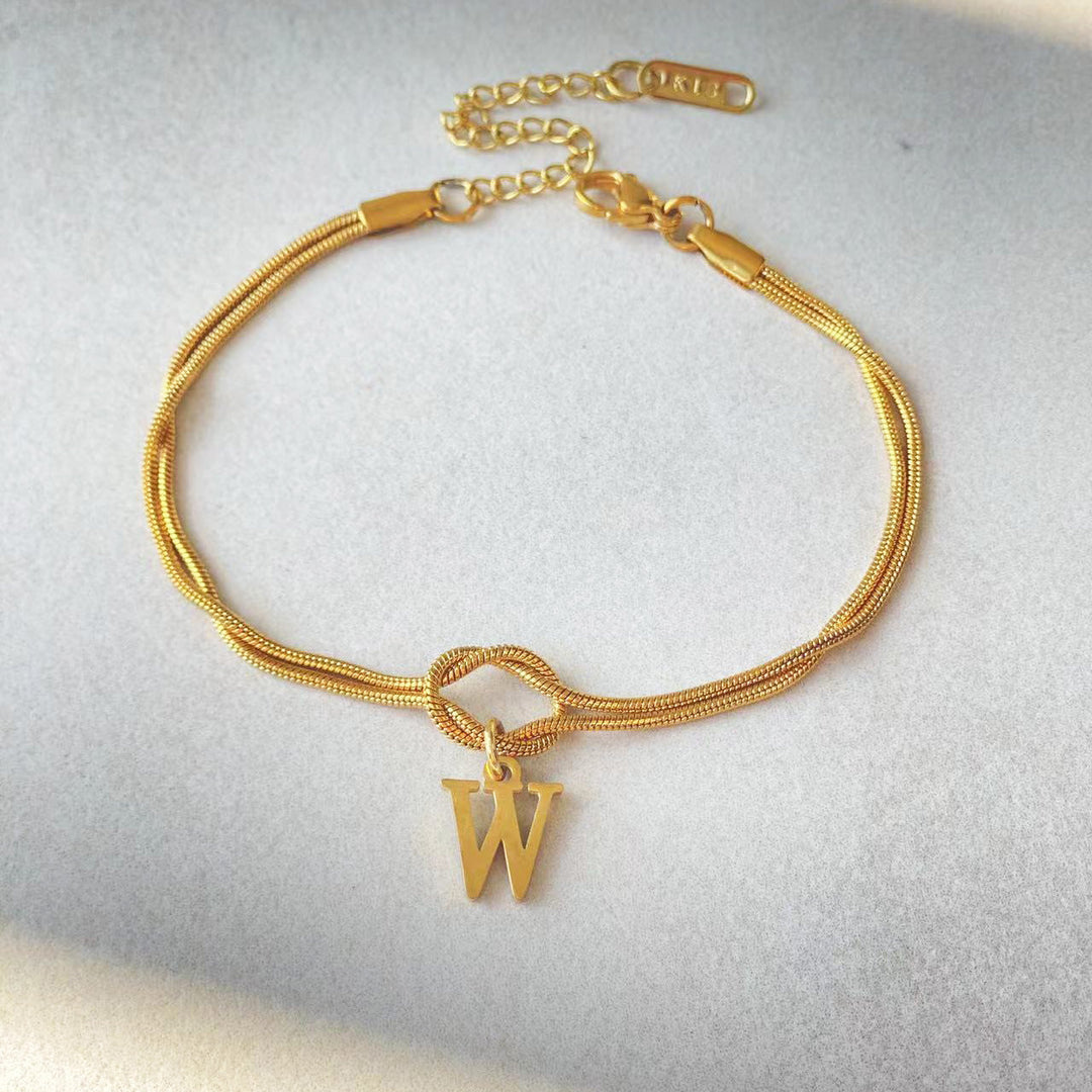 Initial Bracelet