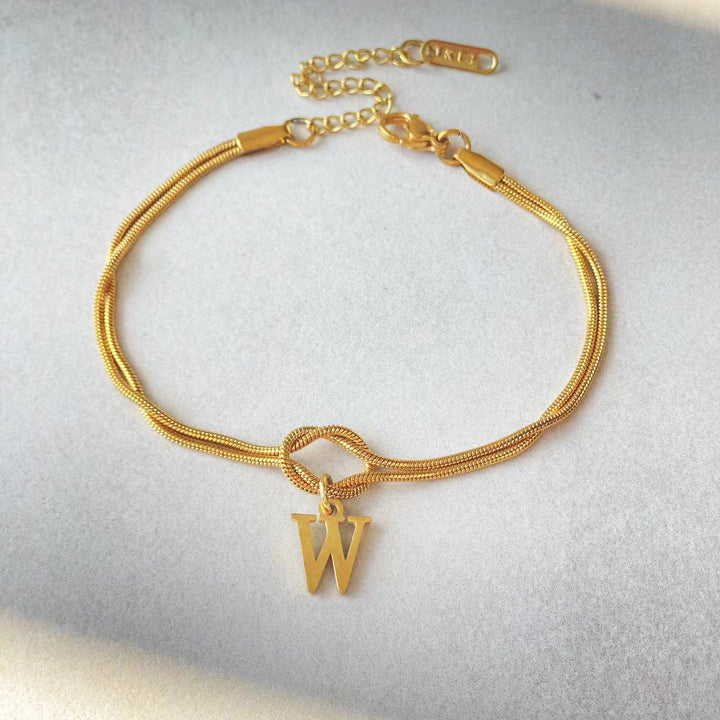 Initial Bracelet