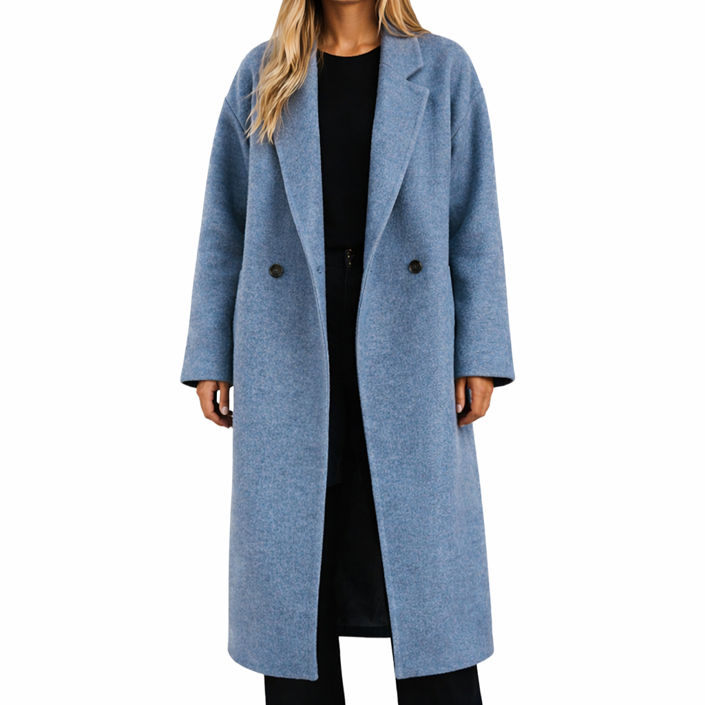 Isla | Oversized Wool-Blend Maxi Coat