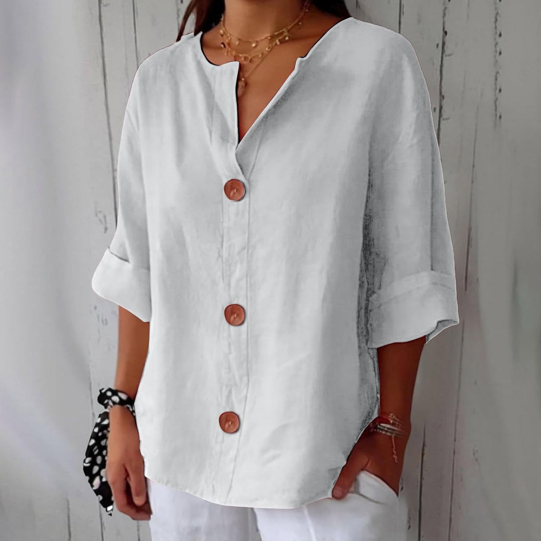 Elara | Breezy Classic Everyday Blouse