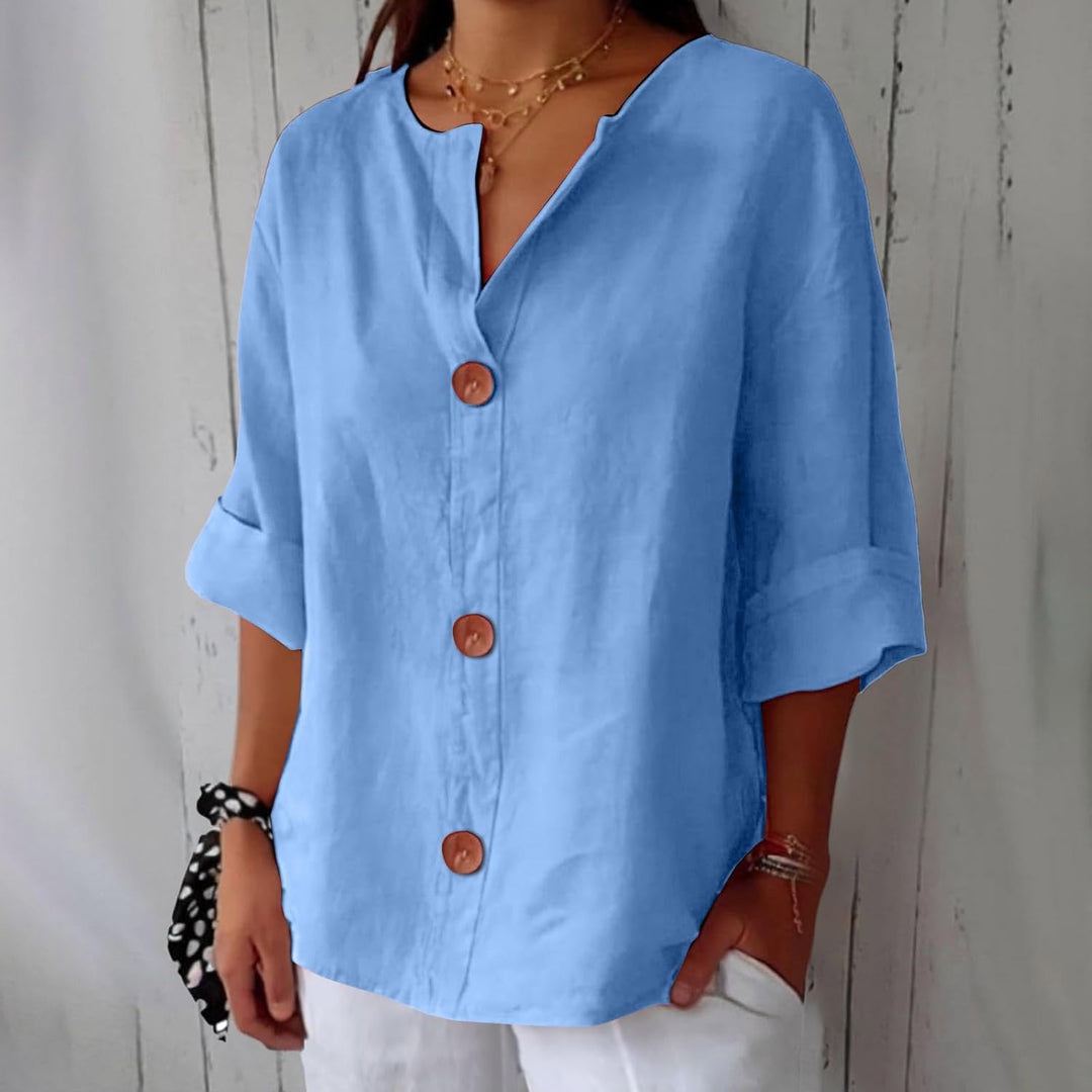 Elara | Breezy Classic Everyday Blouse