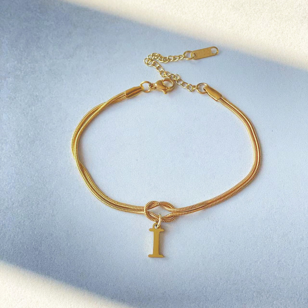 Initial Bracelet