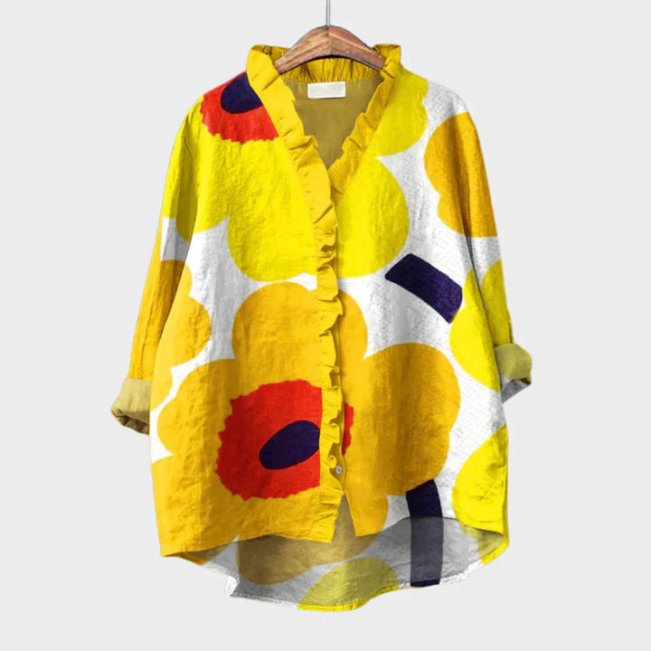 Wran – Vintage Floral Print Blouse