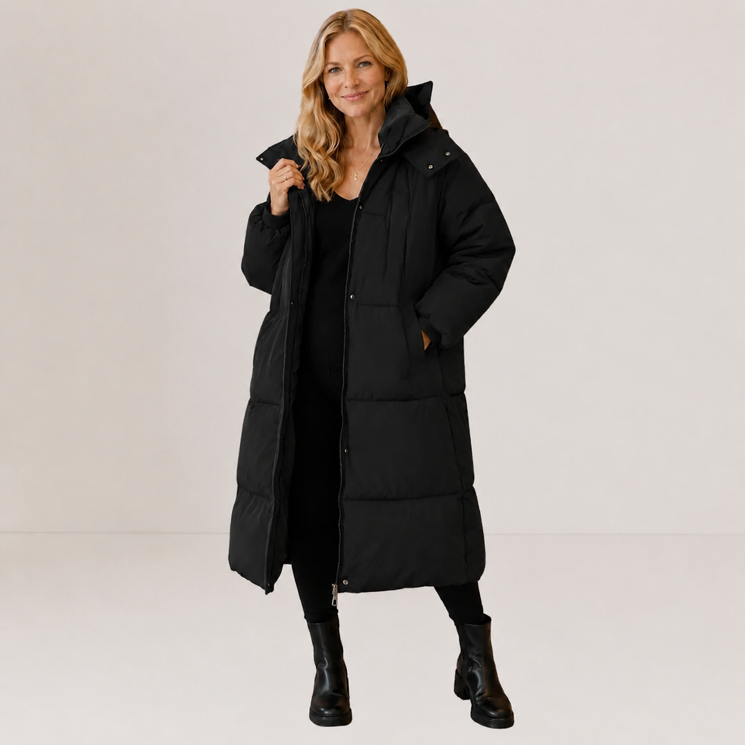 GIGATY™ - Classic Hooded Long Puffer Coat