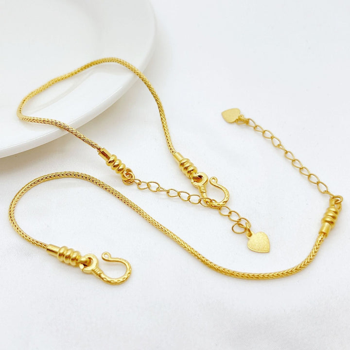 Isabella | Gold Braided Bracelet