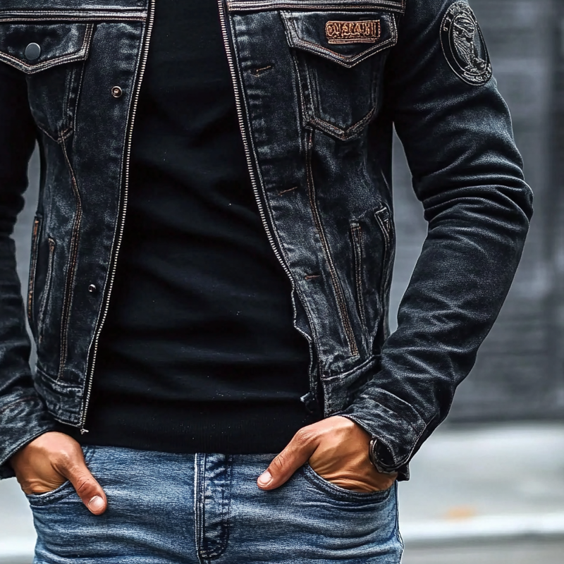 Riley | Slim Fit Denim Jacket