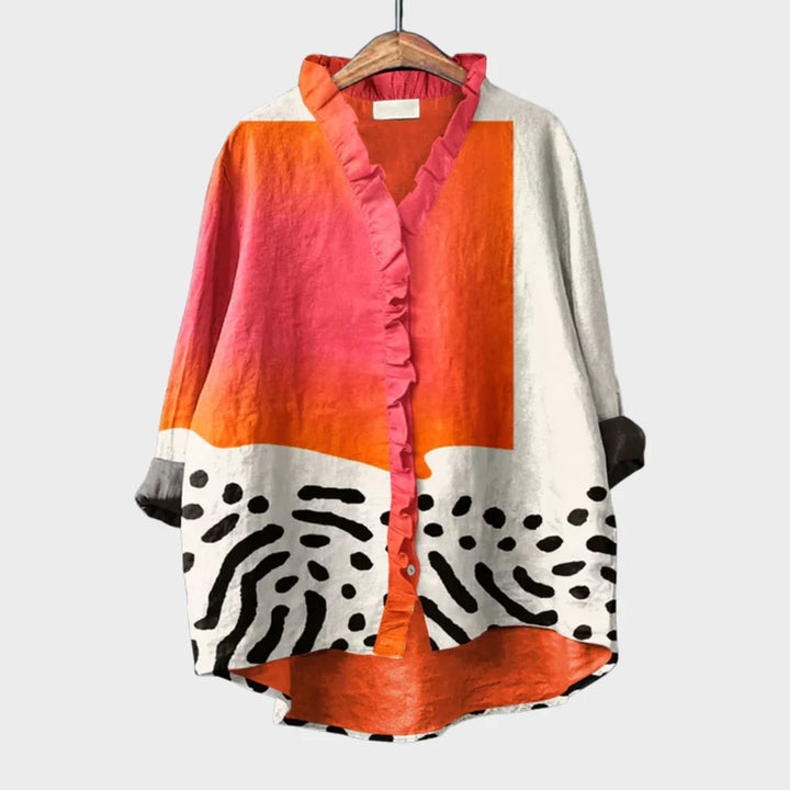 Wran – Vintage Floral Print Blouse