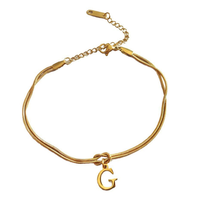 Initial Bracelet