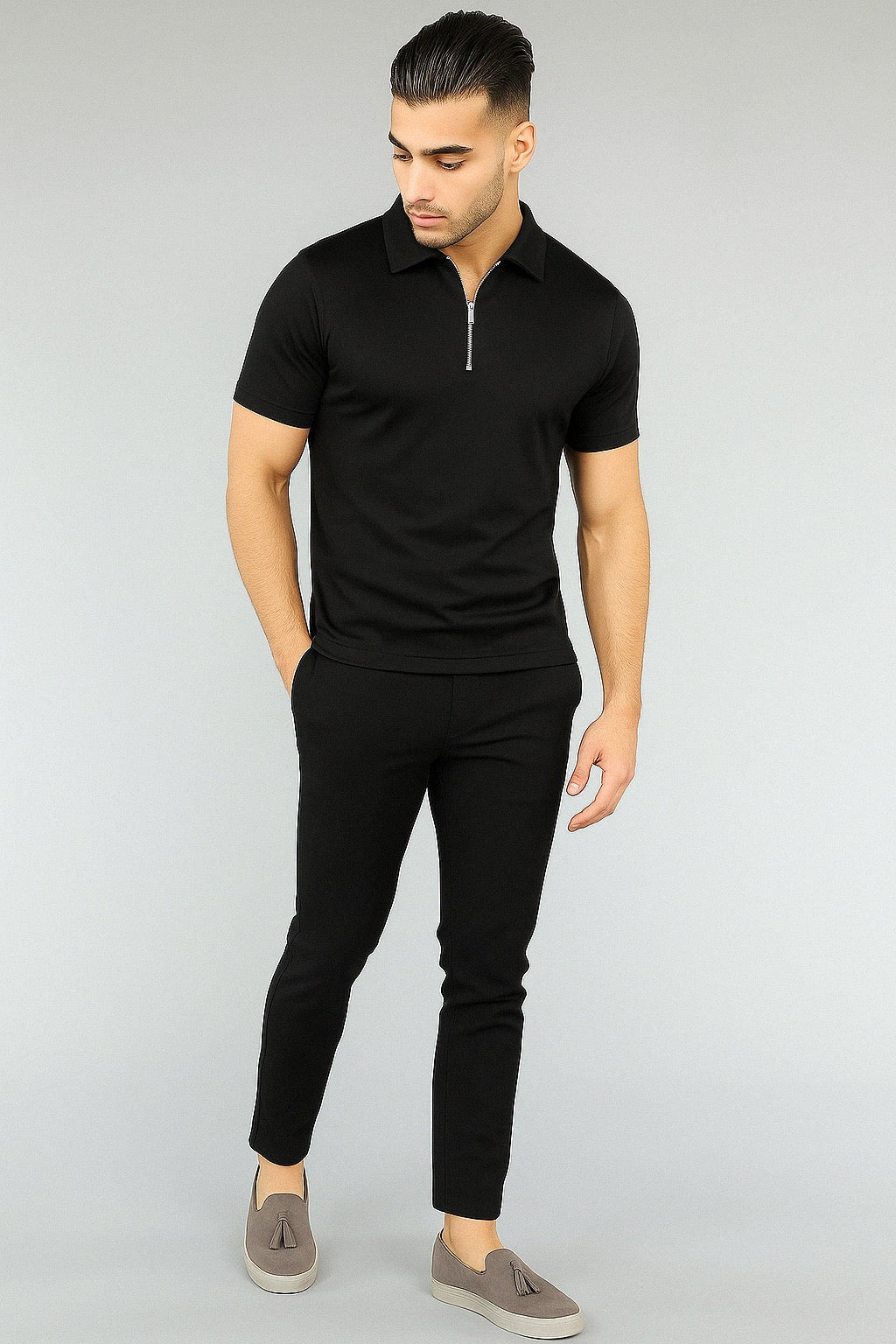 Hugo | Zip Polo Shirt