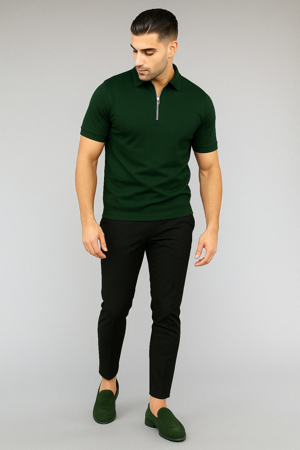 Hugo | Zip Polo Shirt