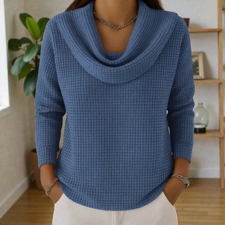 Amber | Soft Waffle Sweater