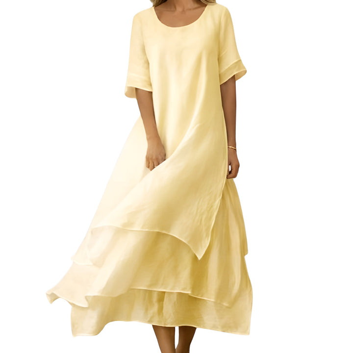 Aria | Fluid Tiered Maxi Dress