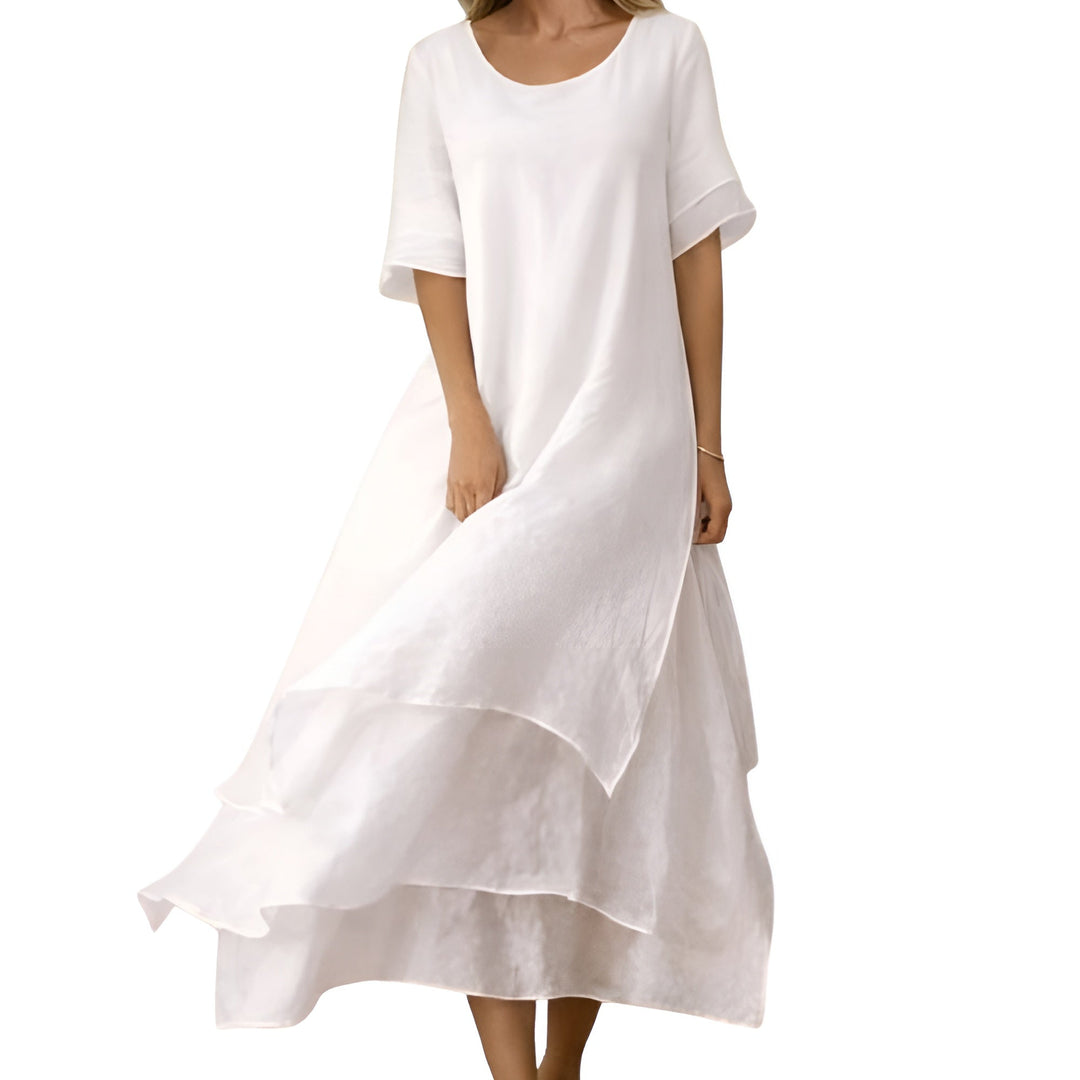 Aria | Fluid Tiered Maxi Dress