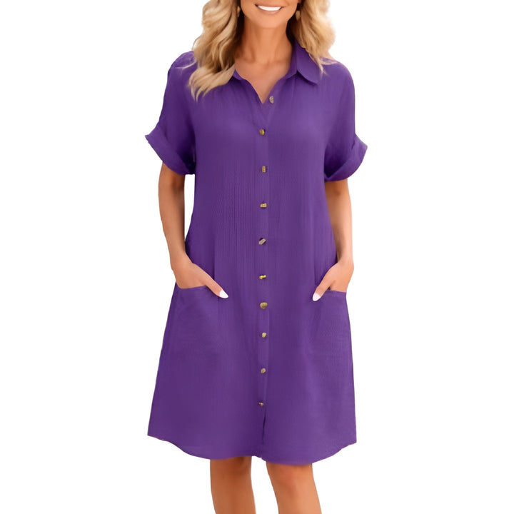 Kelsey | Relaxed Shirt Mini Dress