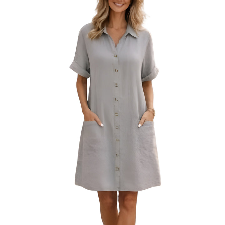 Kelsey | Relaxed Shirt Mini Dress