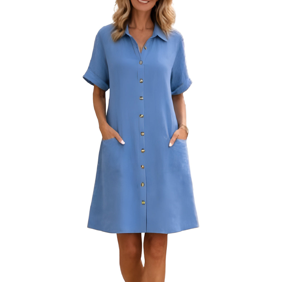 Kelsey | Relaxed Shirt Mini Dress
