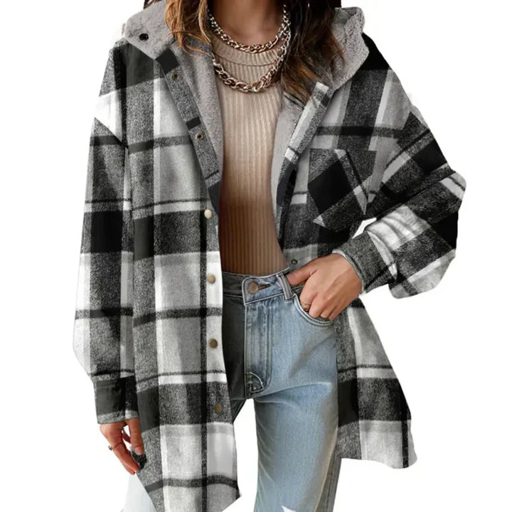 Lily | Cozy Flannel Jacket