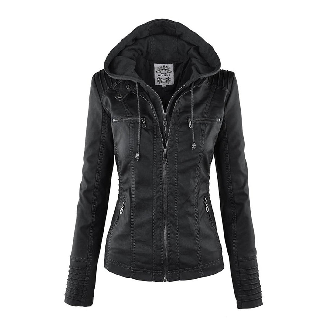 Ann | Waterproof Leather Jacket