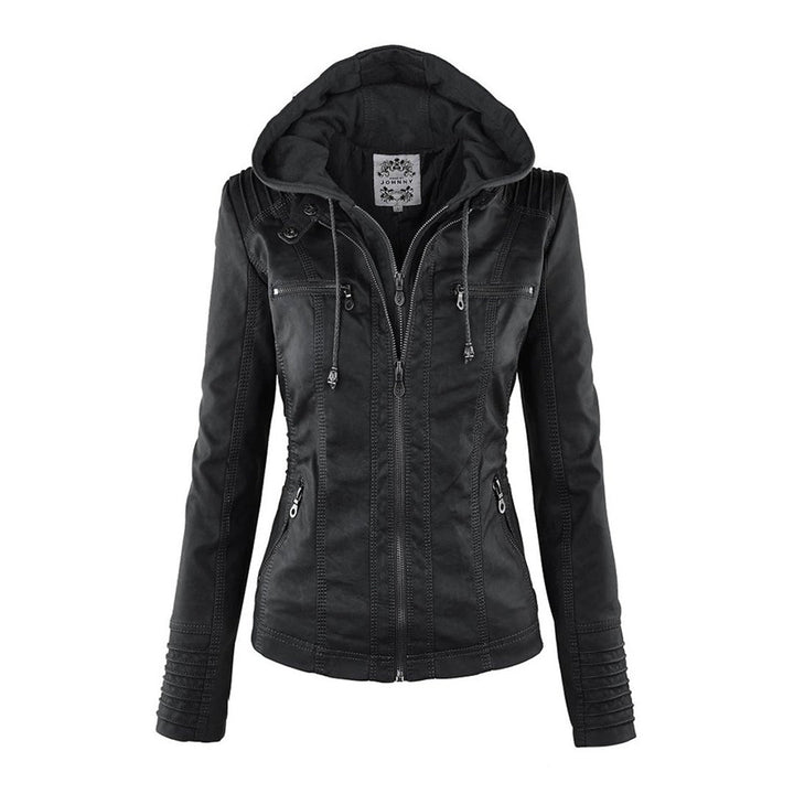 Ann | Waterproof Leather Jacket