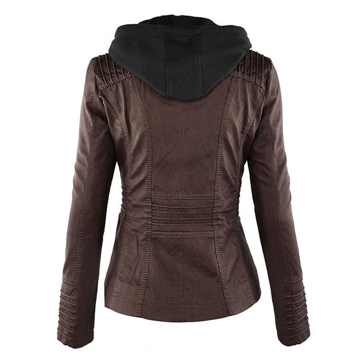Ann | Waterproof Leather Jacket