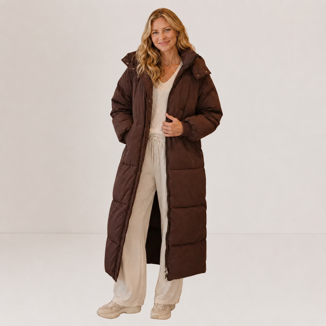 GIGATY™ - Classic Hooded Long Puffer Coat